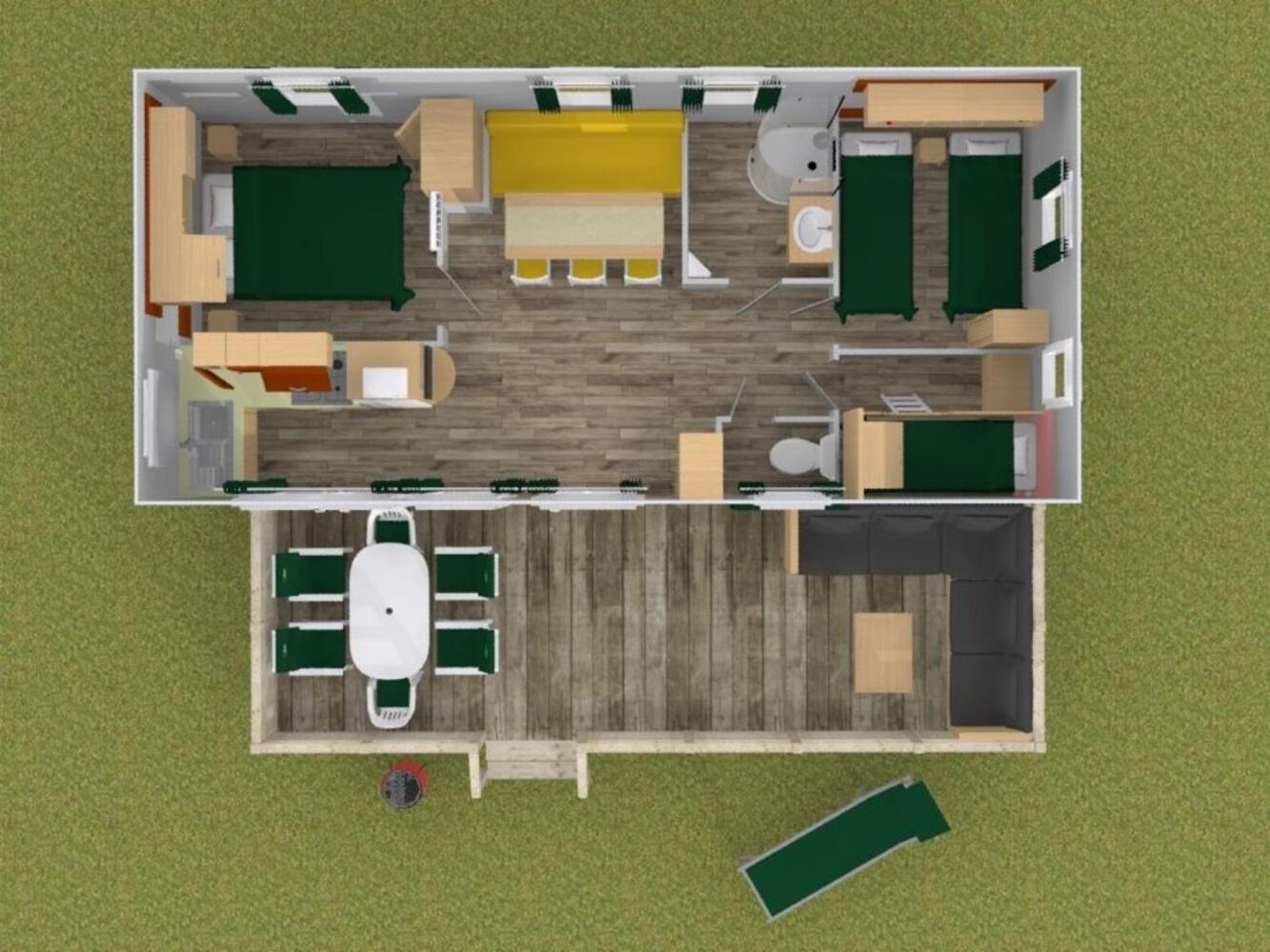 Camping Bi-Village - Roan Valbandon Chambre photo