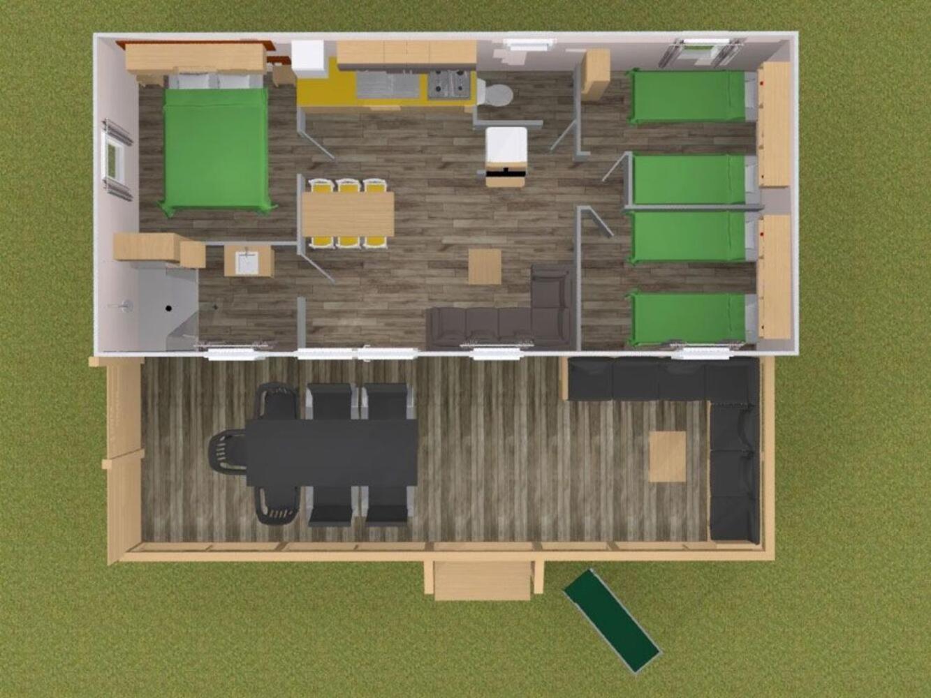 Camping Bi-Village - Roan Valbandon Chambre photo